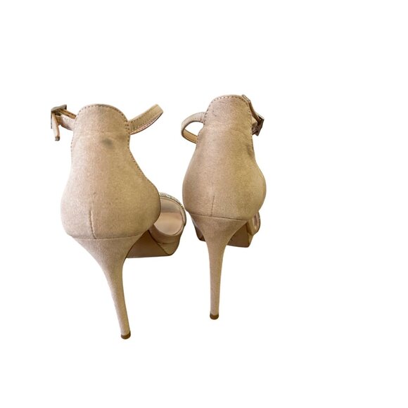 ALDO Size 7 Women's Business Casual Classic Stiletto High Heel 4.5" Beige - Picture 8 of 14
